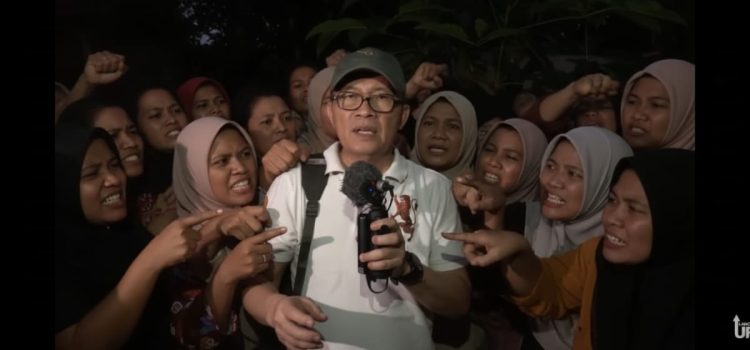 Om Liem Meradang, Emak Emak Ikut Rangsek Rumah Jokowi